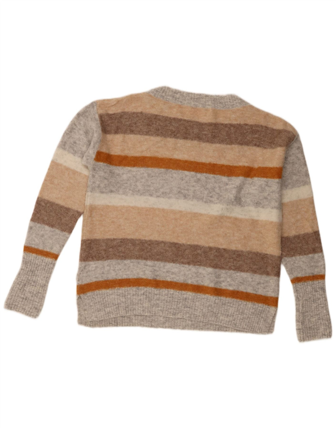 White Stuff Damen-Pullover mit Rundhalsausschnitt, Größe M, mehrfarbig