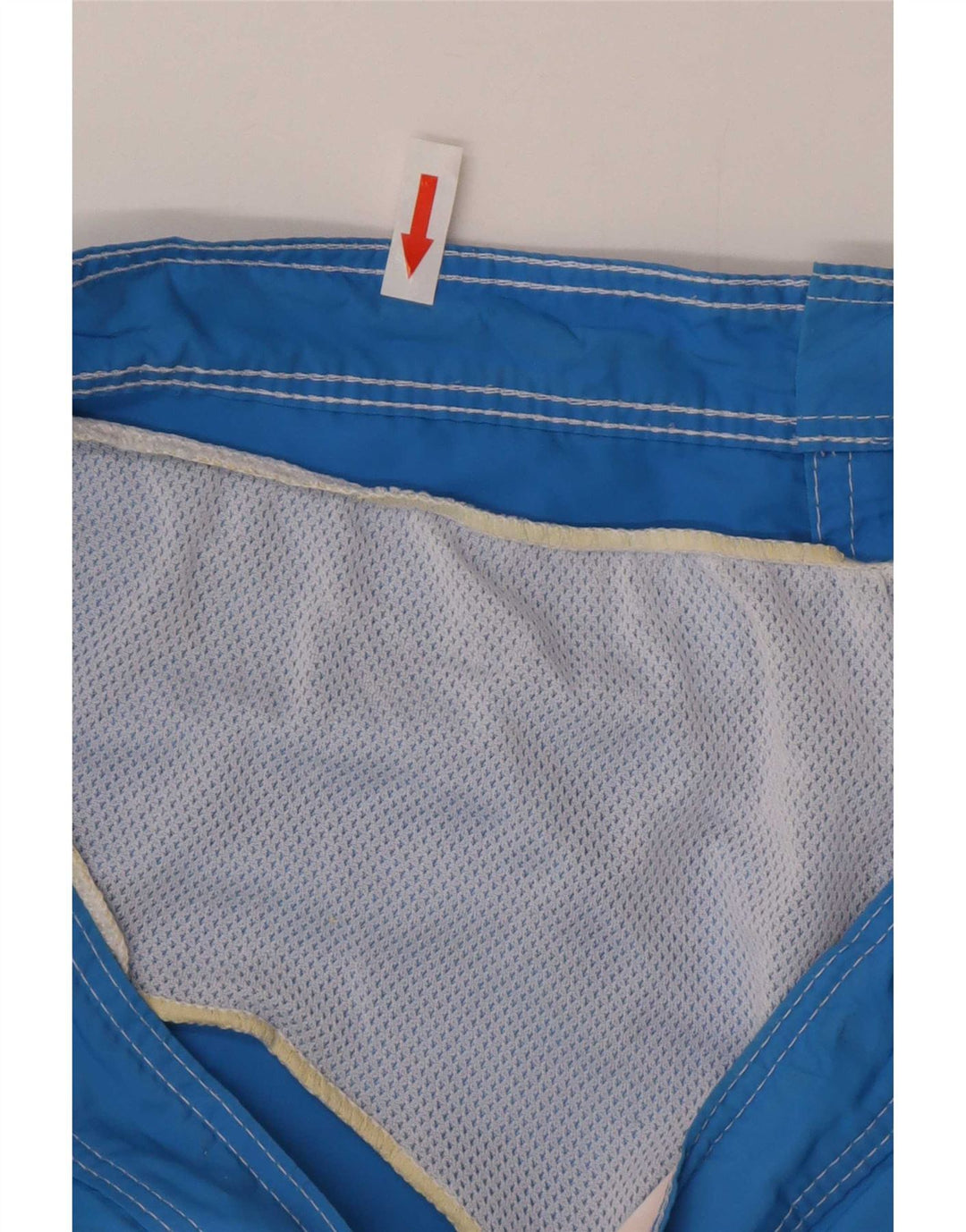 Sundek Herren-Badeshorts, normal, groß, blaues Colourblock-Nylon
