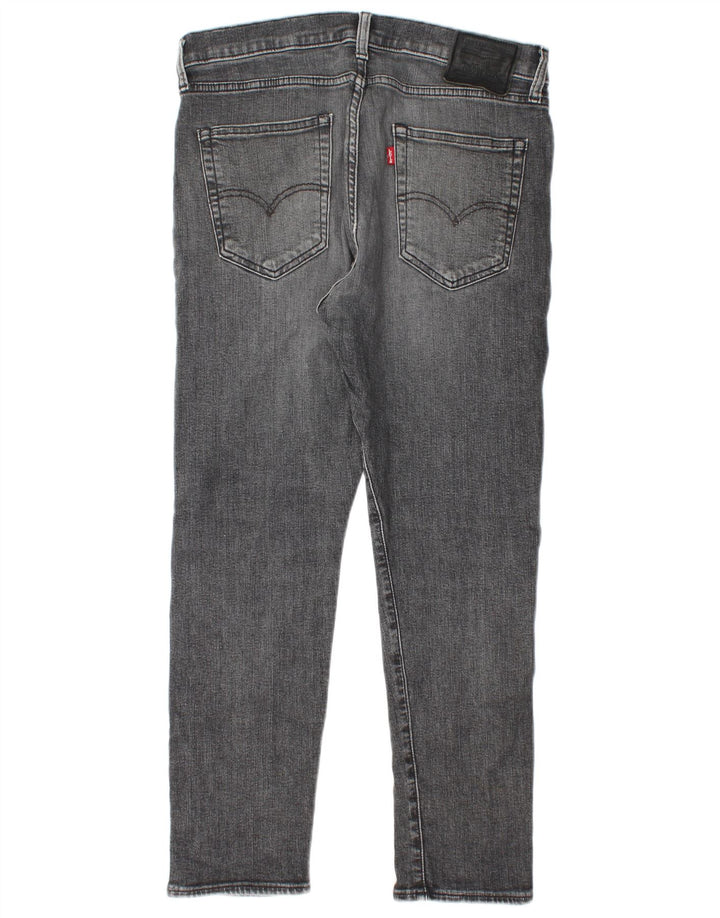 Levi's Herren 512 Slim Tapered Jeans W34 L30 Graue Baumwolle