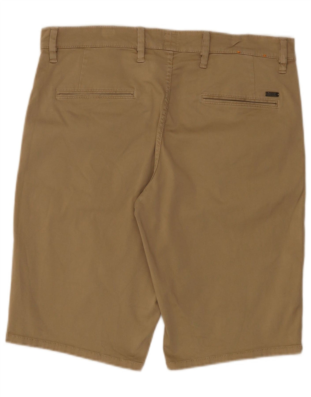 Hugo Boss Herren Chinoshorts W35 Large Beige Baumwolle