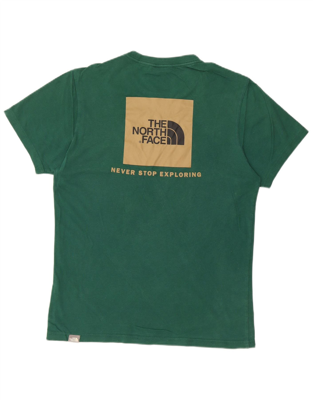 THE NORTH FACE Herren-T-Shirt mit Grafik, Größe S, Grün
