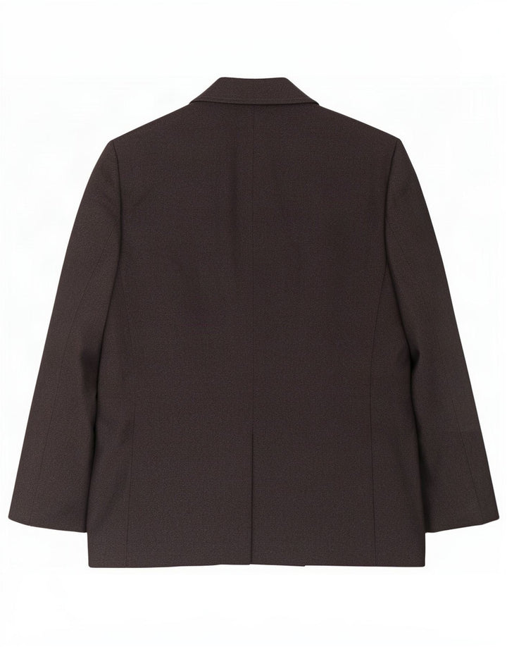 Marks & Spencer Damen St. Michael 1 Button Blazer Jacke UK 14 Large Grau