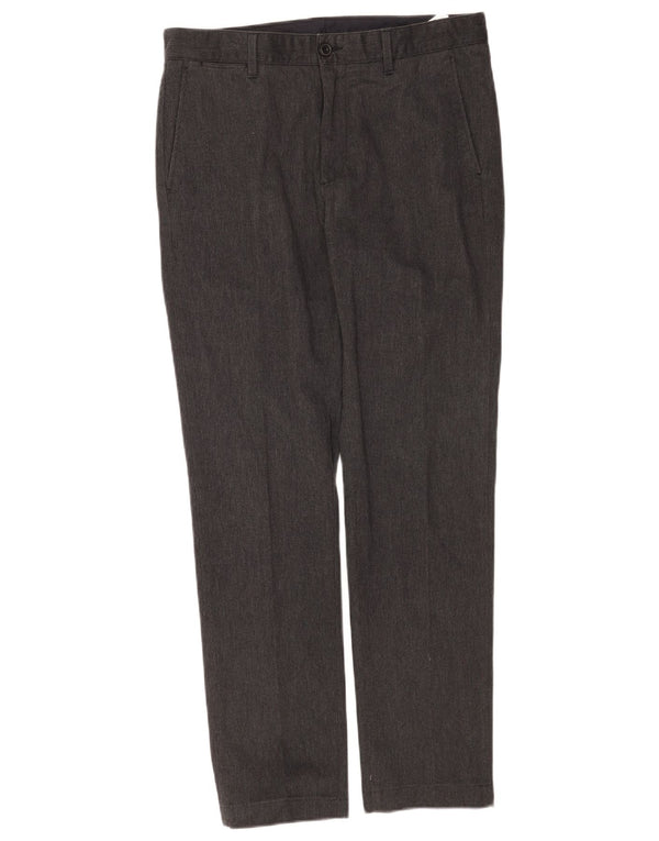 Marina Yachting Mens Slim Chino Trousers IT 48 Medium W30 L30 Grey Cotton