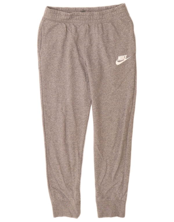 Nike Mädchen-Trainingshose, Jogginghose, 13–14 Jahre, XL, graue Baumwolle