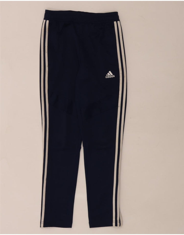 Adidas Trainingshose für Jungen, 11–12 Jahre, Marineblau, Polyester
