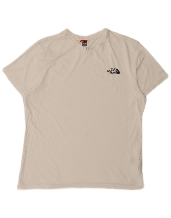 The North Face Herren T-Shirt Top Large Weiß Baumwolle