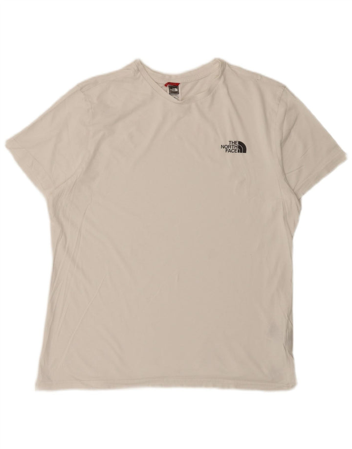 The North Face Herren T-Shirt Top Large Weiß Baumwolle