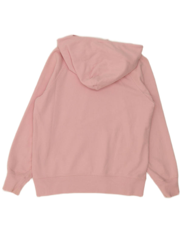 Levi's Womens Graphic Oversized Hoodie Pullover UK 6 XS Rosa Baumwolle