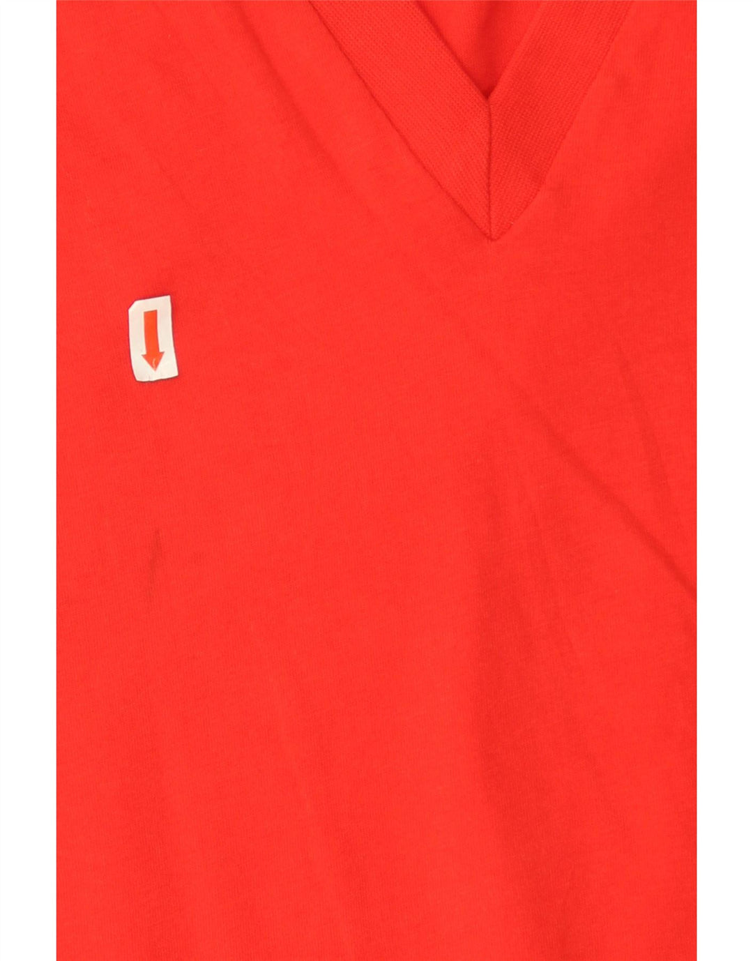 Übergroßes T-Shirt-Oberteil für Damen von Zara, UK 10, Größe S, rot, Baumwolle