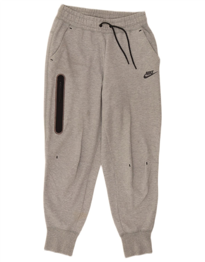 Nike Herren-Trainingshose, Jogginghose, Größe S, graue Baumwolle
