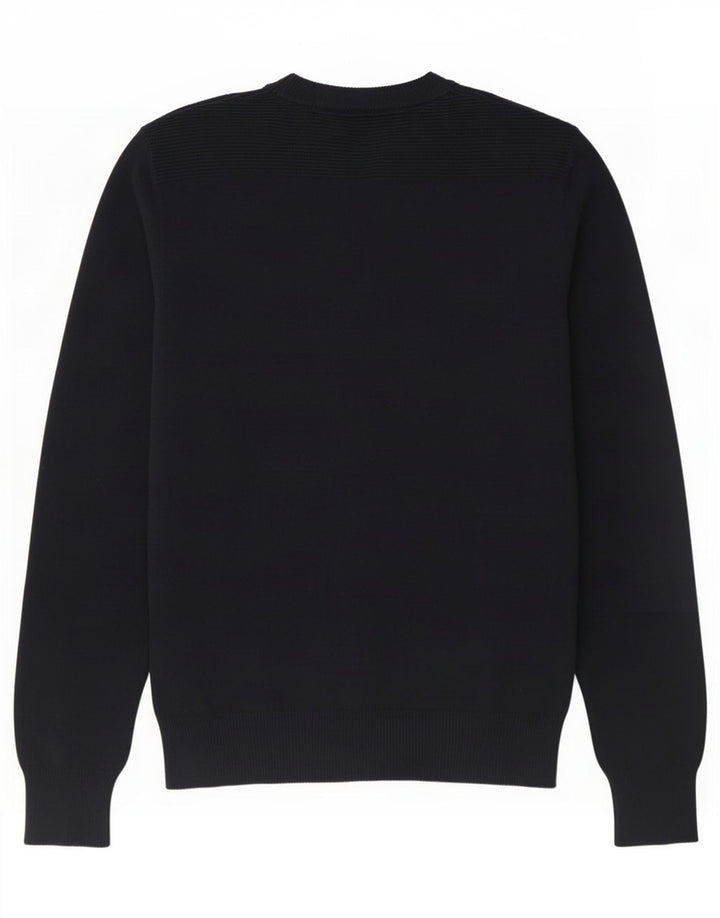 Diesel Herren-Pullover mit Rundhalsausschnitt, mittleres Marineblau