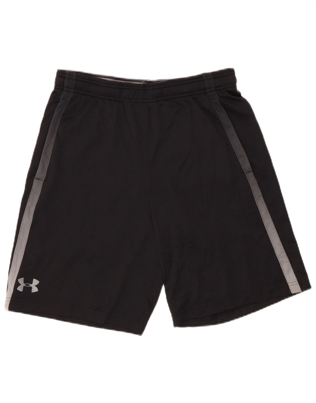 Under Armour Herren-Sportshorts mit lockerer Passform, mittelgroß, Schwarz