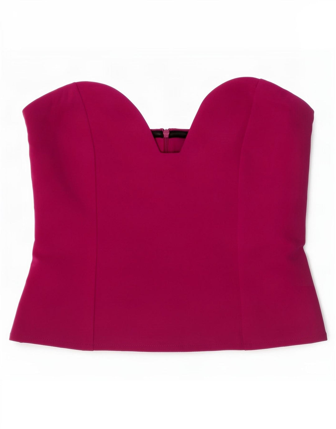 Zara Damen Trägerloses Top UK 12 Medium Lila