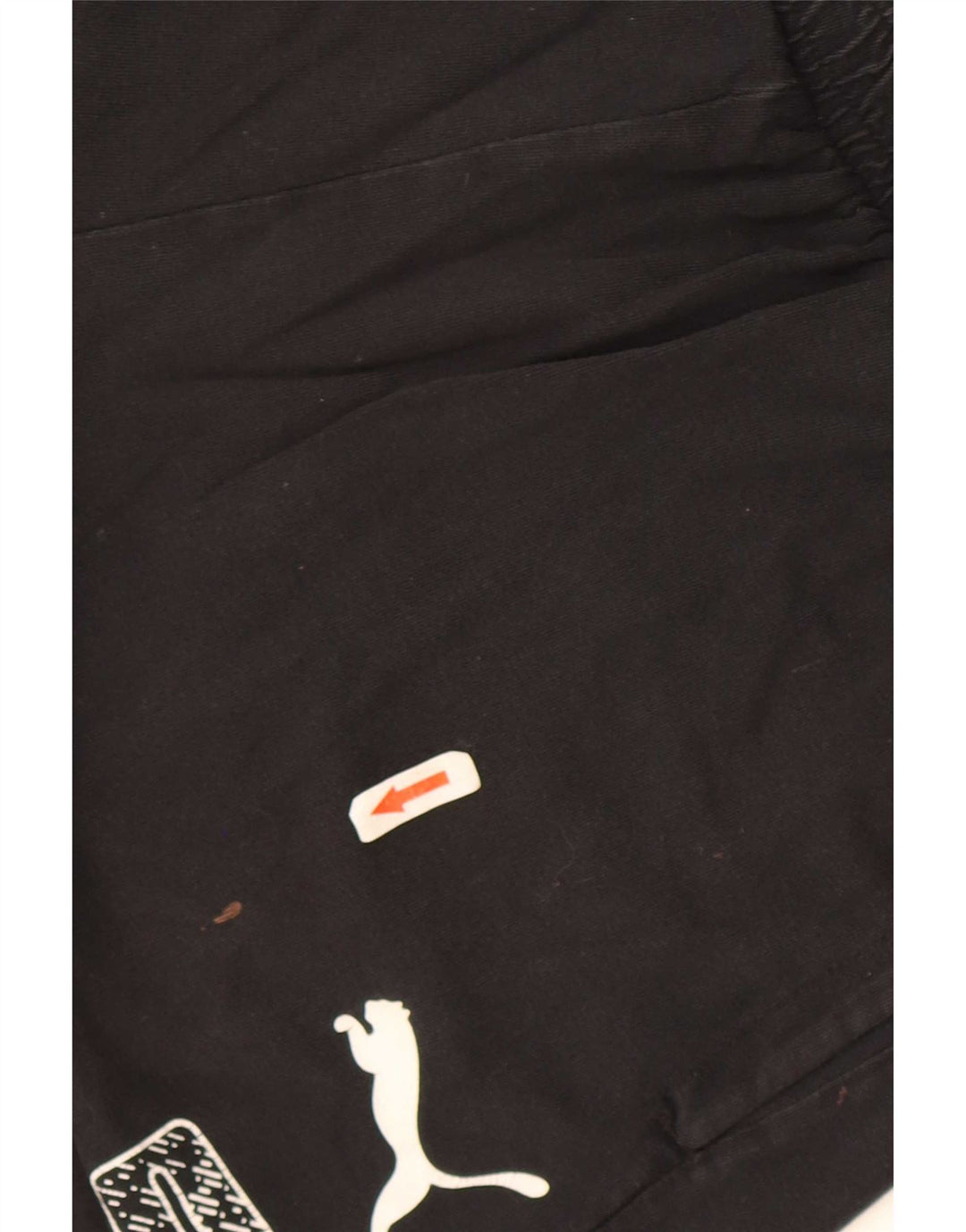 Puma Herren Graphic Sport Shorts Mittelschwarze Baumwolle