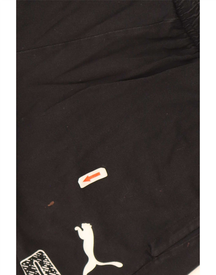 Puma Herren Graphic Sport Shorts Mittelschwarze Baumwolle