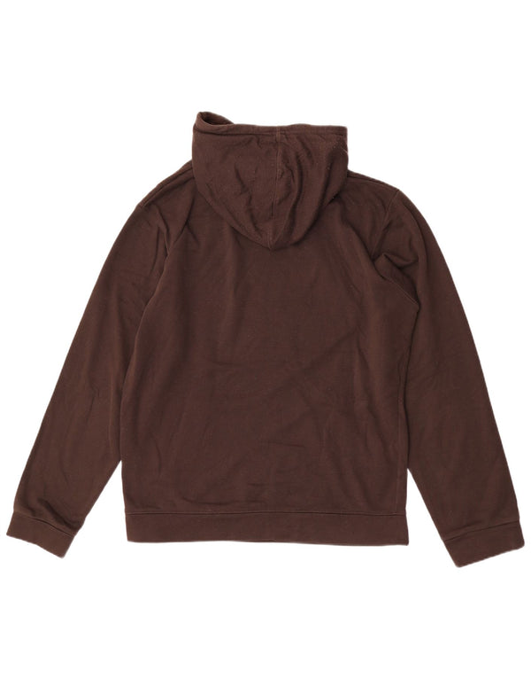 Jack & Jones Herren-Kapuzenpullover mit Grafik, XL, braun, Baumwolle