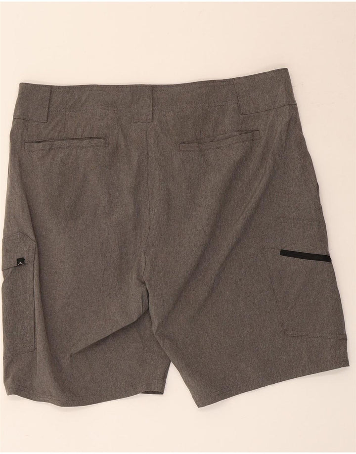 Denali Herren Cargoshorts W36 Large Grau Polyester