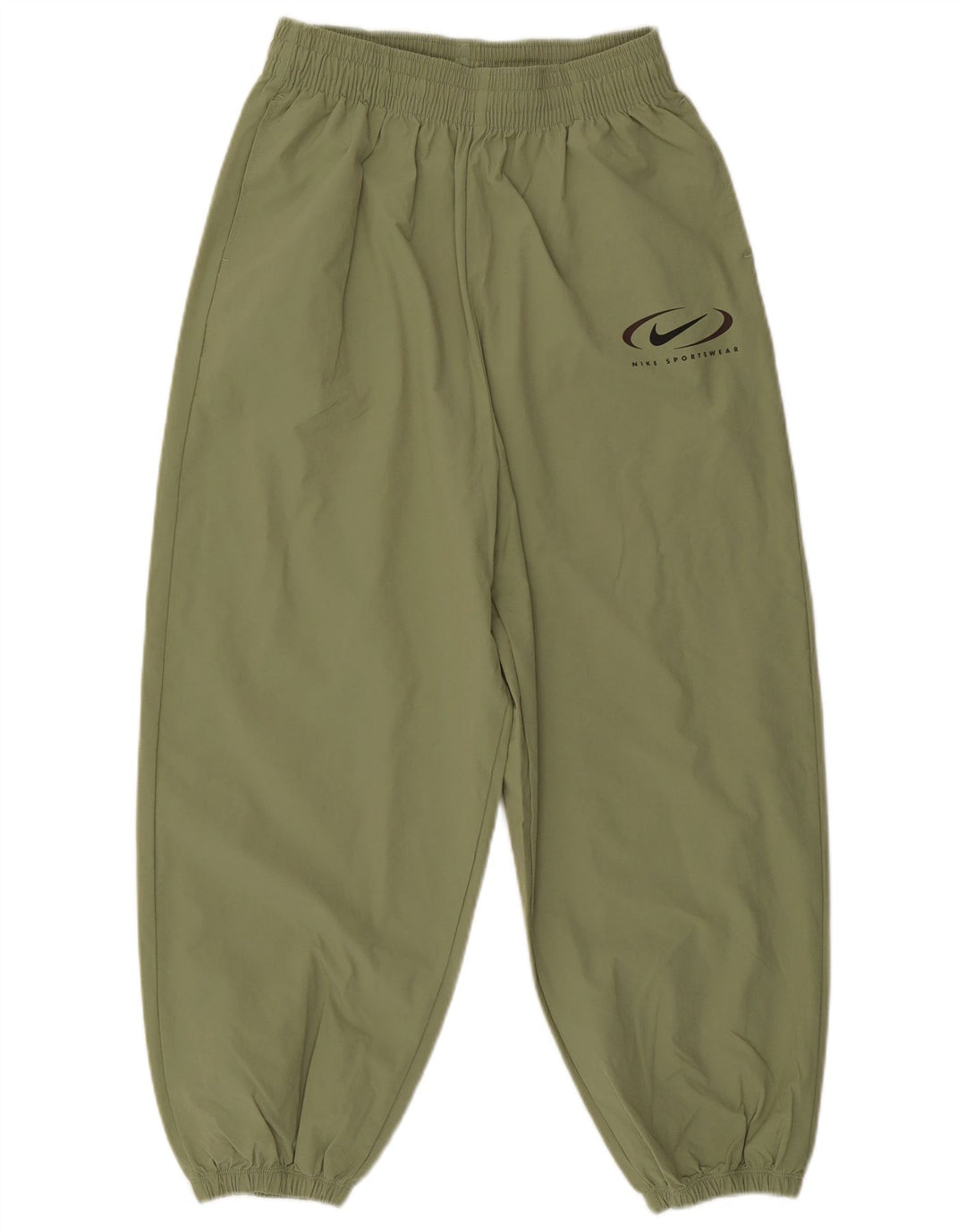 Nike Womens Graphic Trainingshose Jogger UK 12 Medium Khaki Nylon