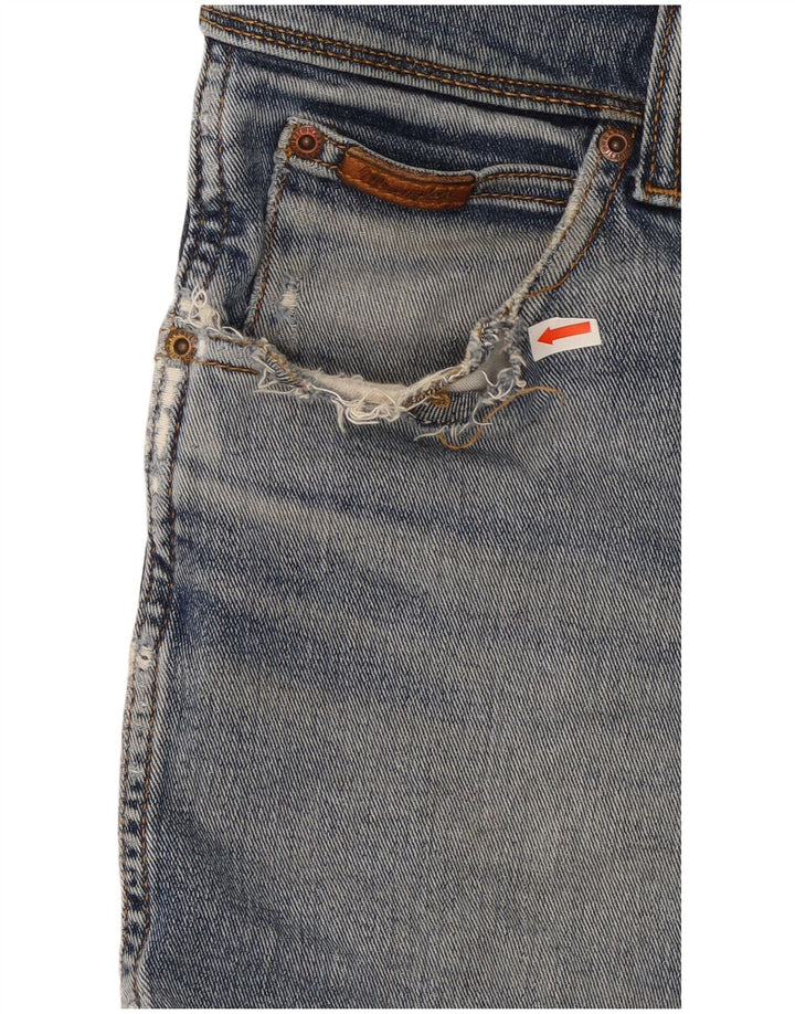 Wrangler Herren Texas Straight Jeans W32 L30 Blaue Baumwolle