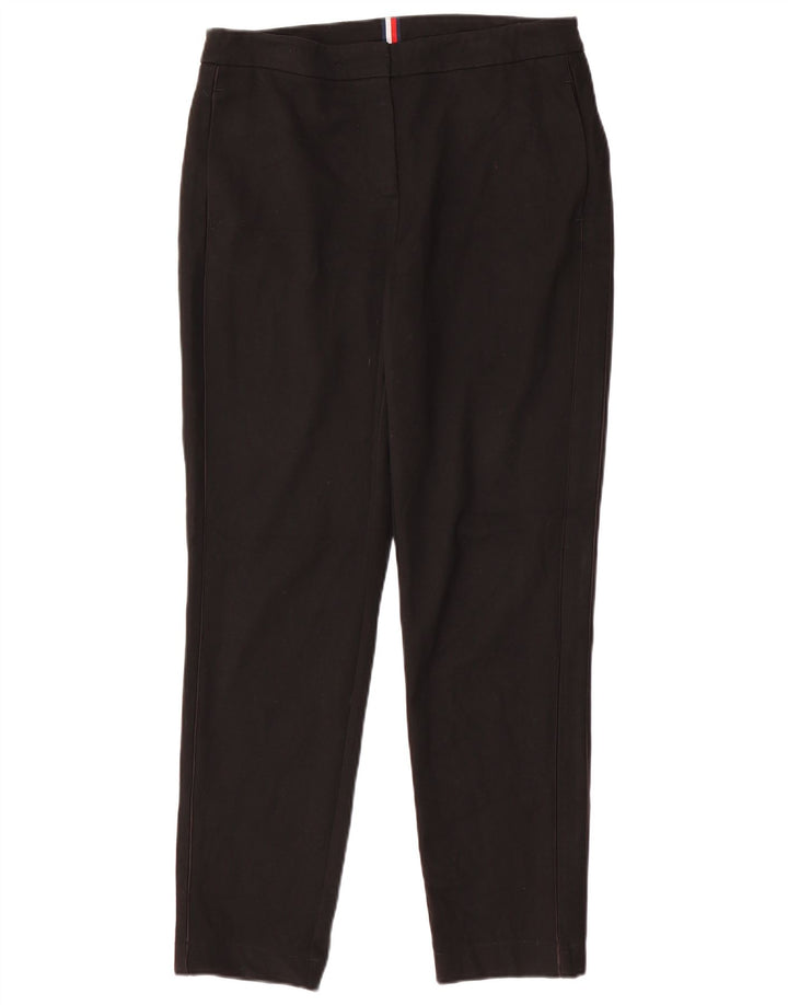Tommy Hilfiger Damen Slim Chino-Hose US 8 Medium W30 L29 Schwarz