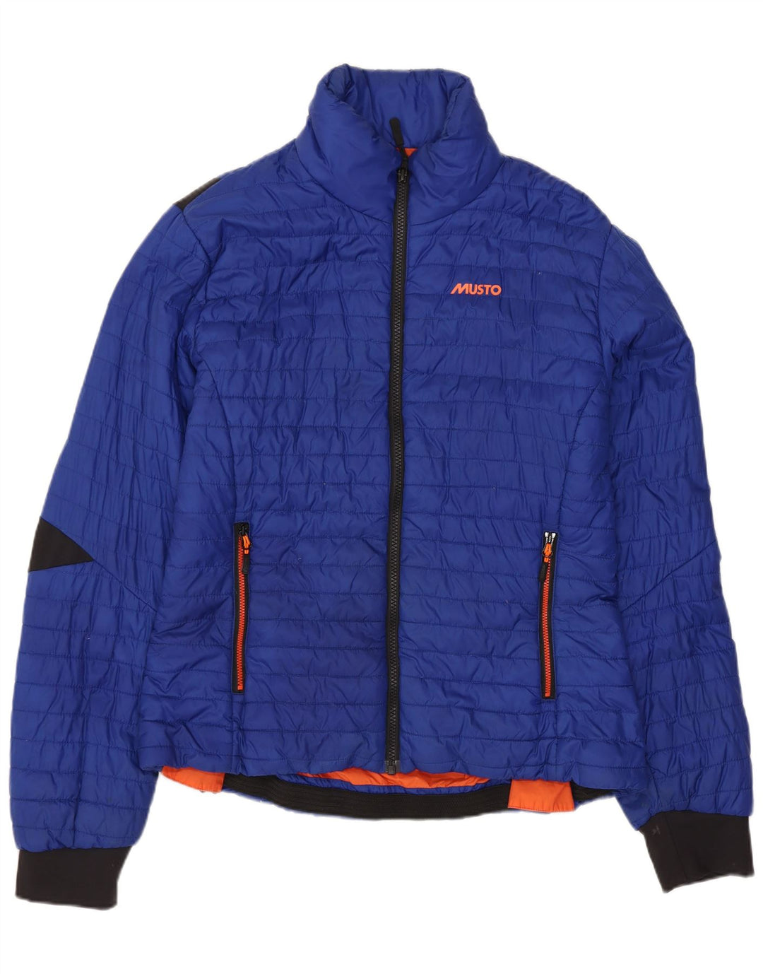 Musto Damen Wattierte Jacke UK 14 Large Blau Polyamid