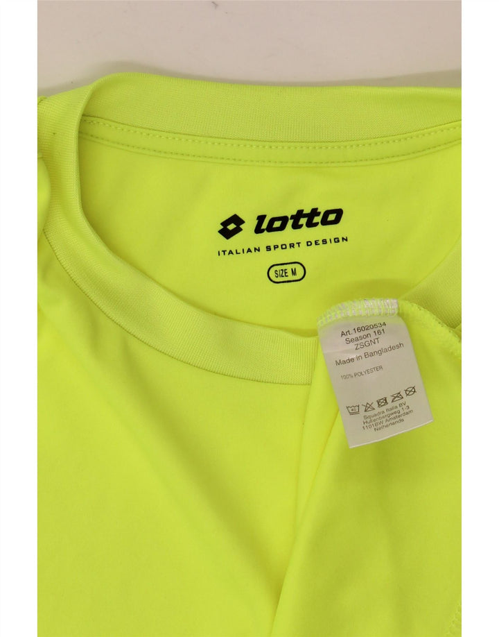 Lotto Herren T-Shirt Top Mittelgrünes Polyester