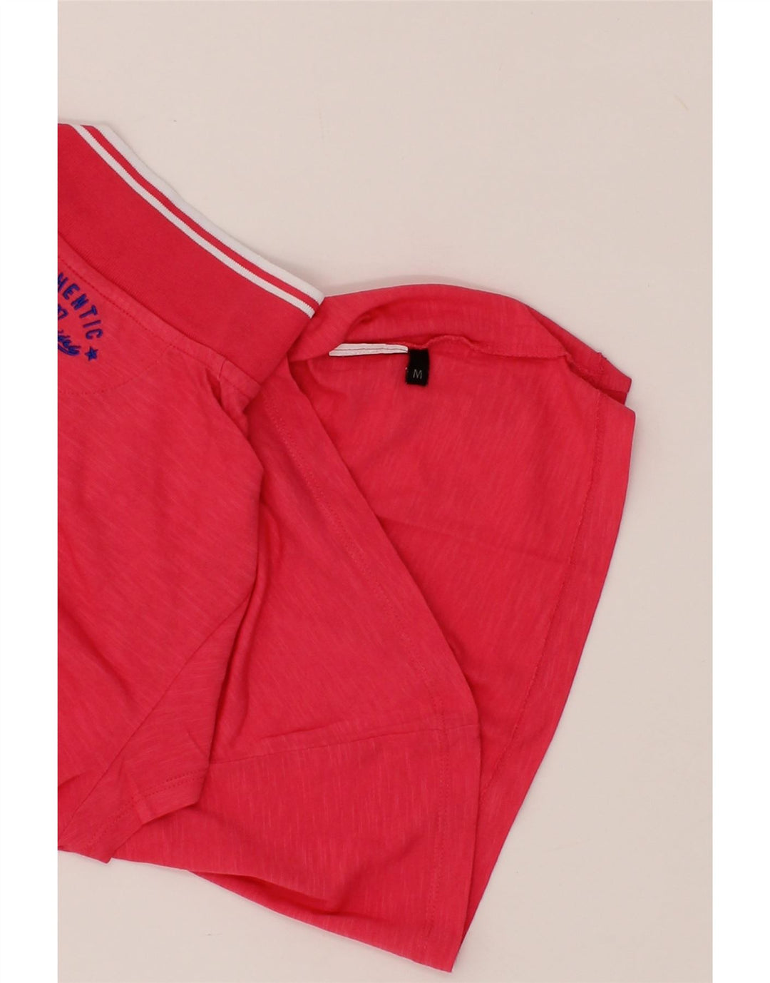 NAPAPIJRI Womens Polo Shirt UK 12 Medium Red Vintage Napapijri and Second-Hand Napapijri from Messina Hembry 