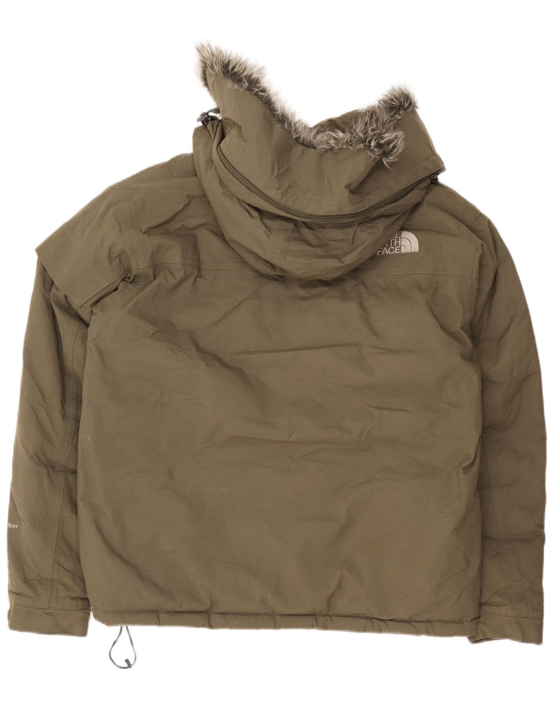 The North Face Herren-Jacke mit Kapuze, gepolstert, UK 38, Medium Khaki, Nylon