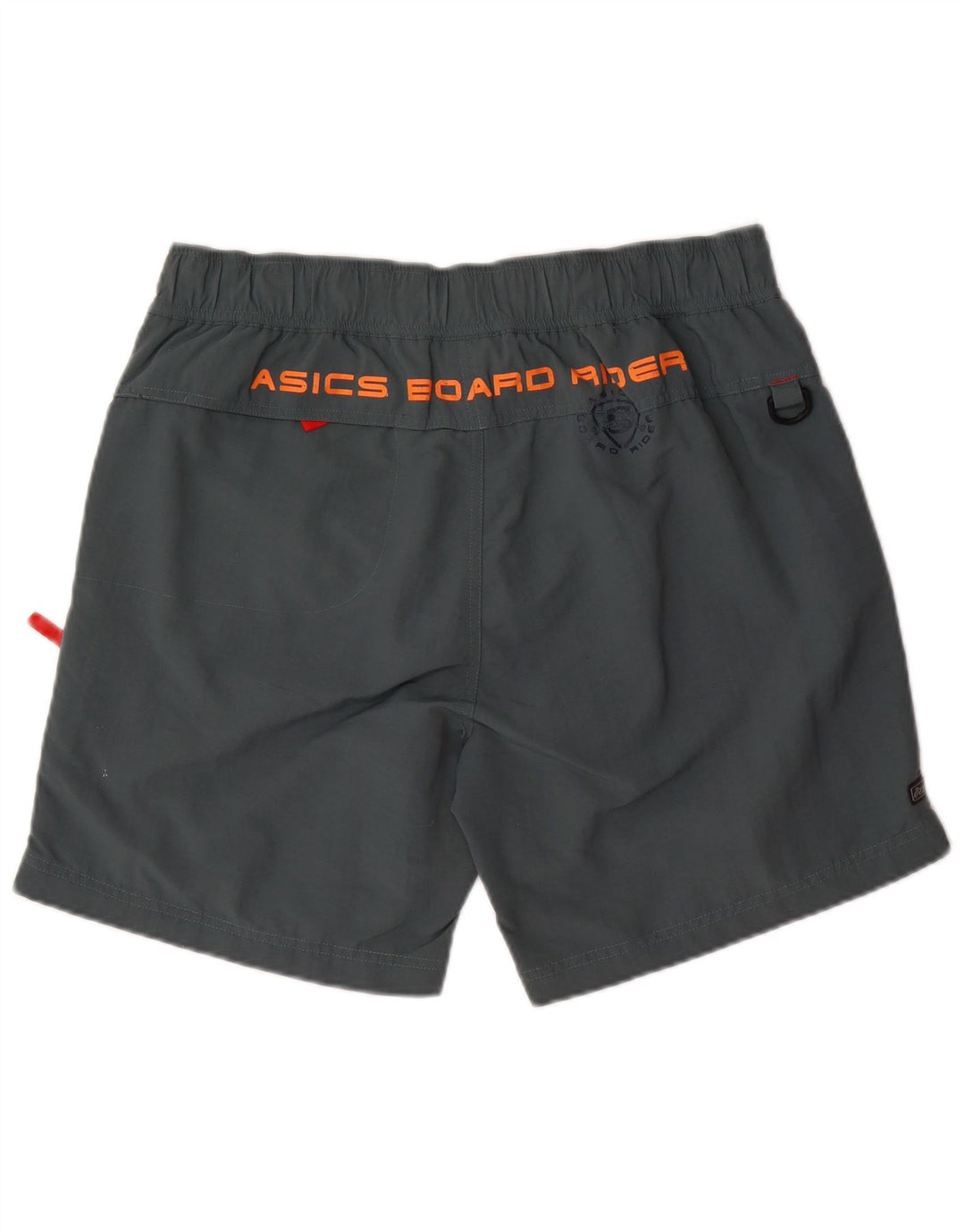 ASICS Herren-Badeshorts mit Grafik, groß, marineblaues Colourblock-Nylon