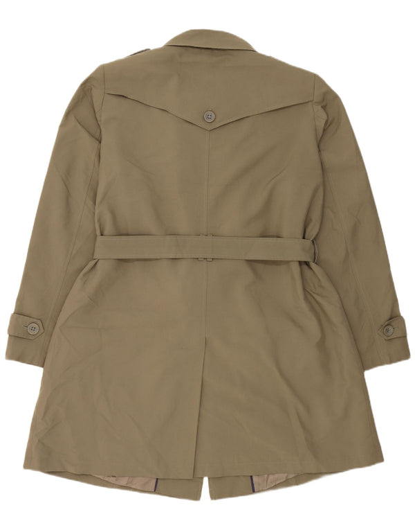 Marks & Spencer Damen Trenchcoat UK 20 2XL Khaki Polyester