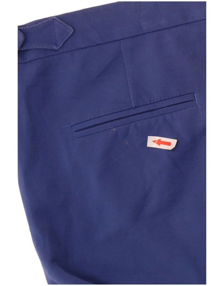 Massimo Dutti Damen Slim Chinohose EU 42 Large W32 L27 Blau