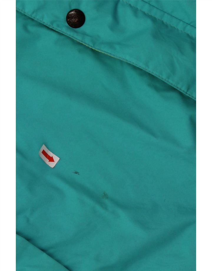 BAILO Herren-Regenjacke mit lockerer Passform, IT 46, kleines blaues Farbblock-Polyester