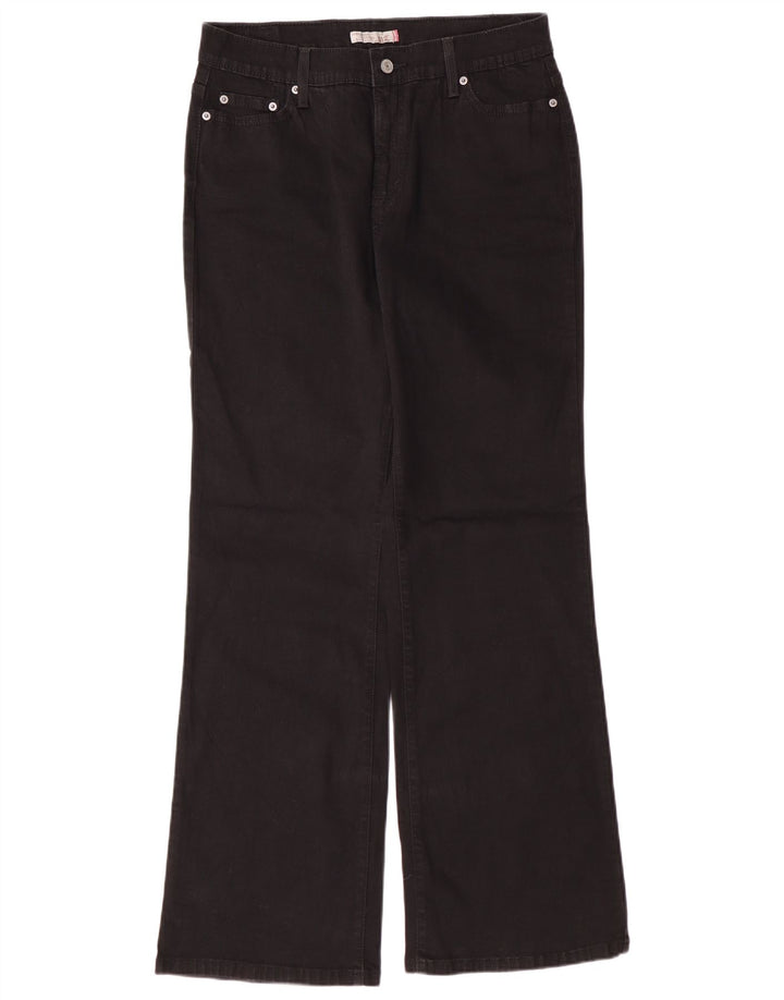 Levi's Damen 512 Perfekt schlankmachende Bootcut-Jeans US 14 XL W32 L32 Schwarz