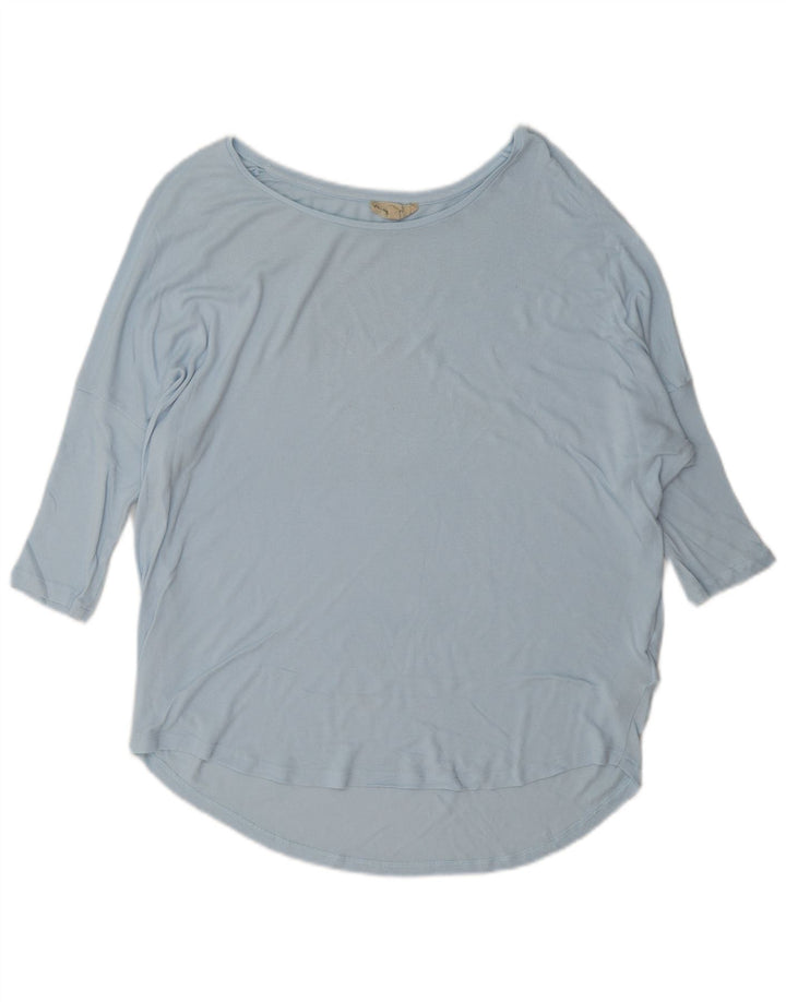 Phase Eight Damen-Oversize-Top mit 3/4-Ärmeln, Größe S, Blau, Viskose