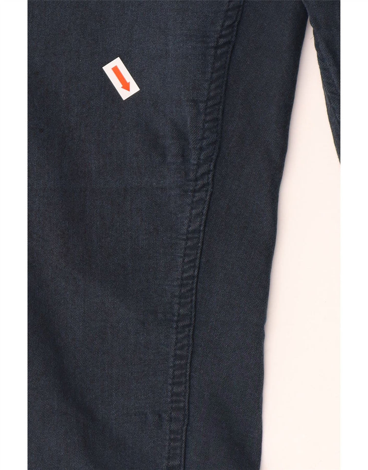 FAT FACE Damen Skinny Jeans UK 10 Small W28 L28 Marineblau