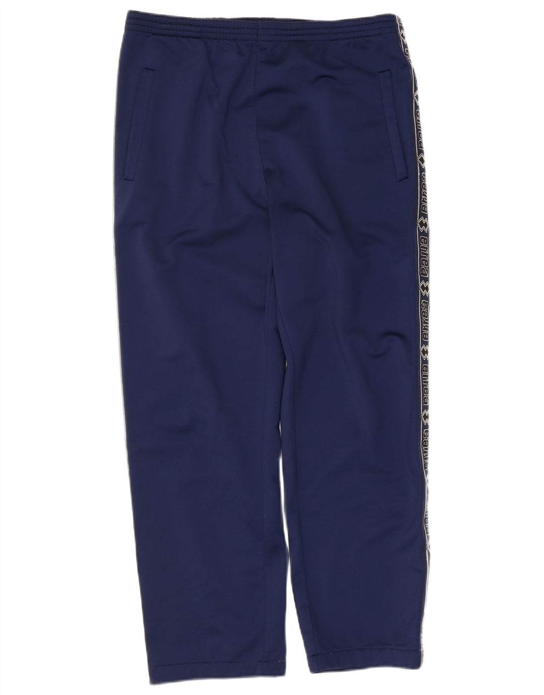 Errea Herren-Trainingshose mit grafischer Grafik, Mittelmarineblau, Polyester