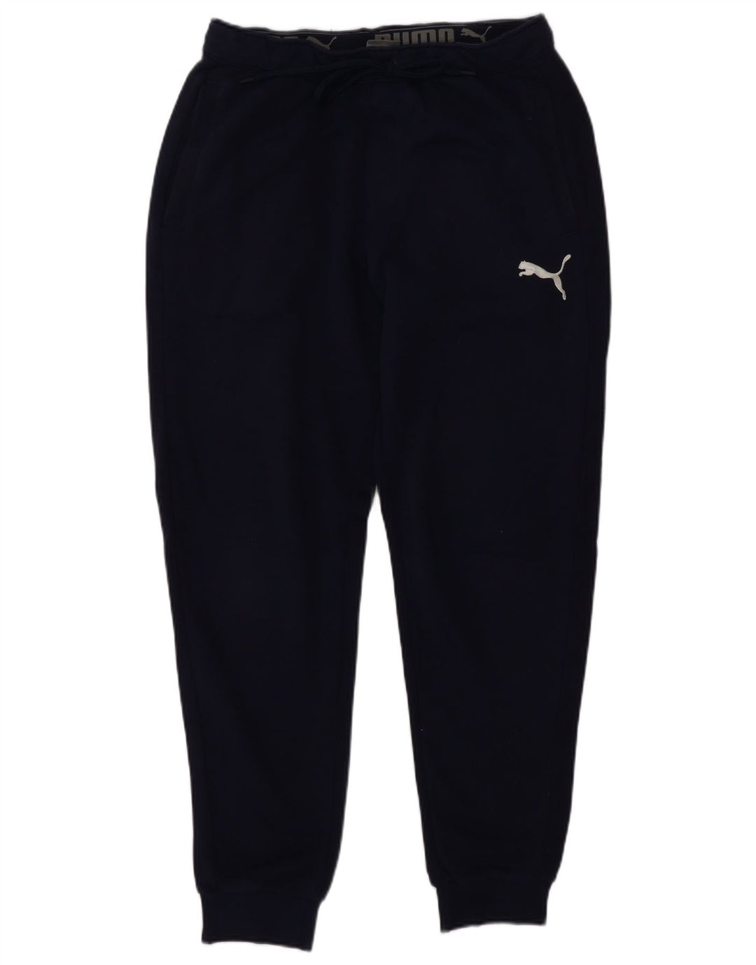 Puma Herren-Trainingshose, Jogginghose, klein, marineblau, Baumwolle