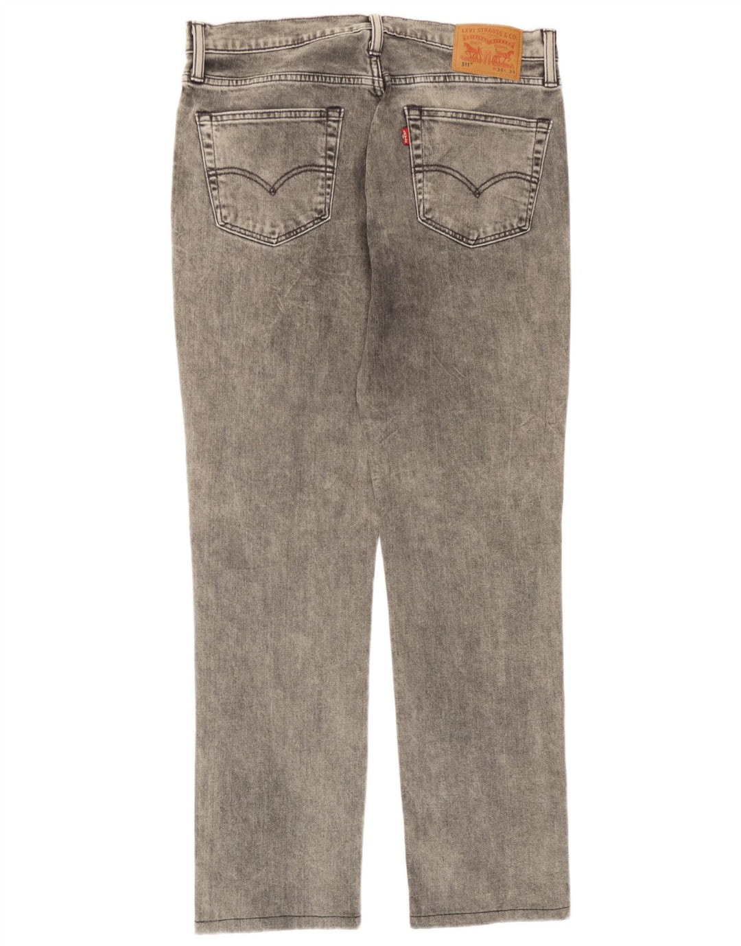 Levi's Herren 511 Slim Jeans W34 L31 Graue Baumwolle