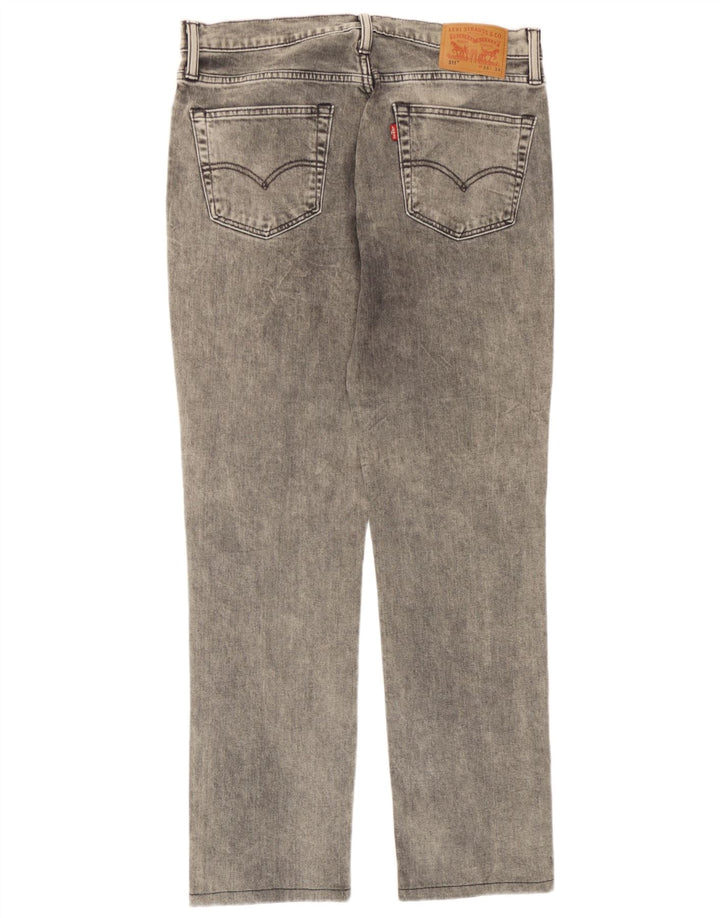 Levi's Herren 511 Slim Jeans W34 L31 Graue Baumwolle