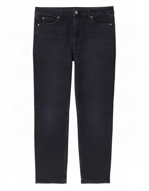 Marks & Spencer Damen Slim Jeans UK 14 Large W32 L26 Marineblau Baumwolle