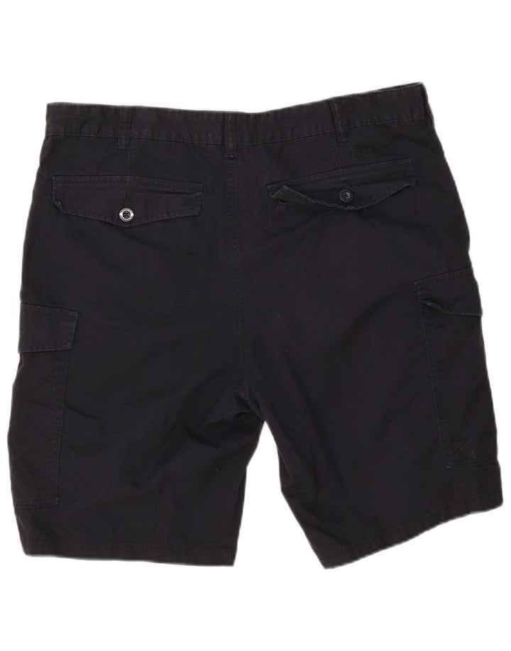 Mountain Warehouse Herren-Cargoshorts, W36, groß, marineblau, Baumwolle