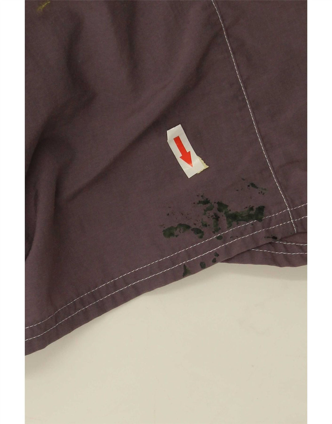 Fila Herren-Badeshorts mit Grafik, groß, graues Colourblock-Polyamid