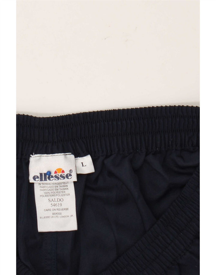 Ellesse Herren-Freizeitshorts, Größe L, W36, Marineblau, Polyester