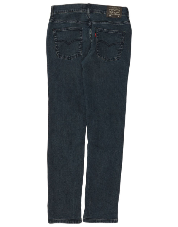 Levi's Jungen 512 Slim Tapered Jeans 15–16 Jahre W30 L31 Marineblaue Baumwolle