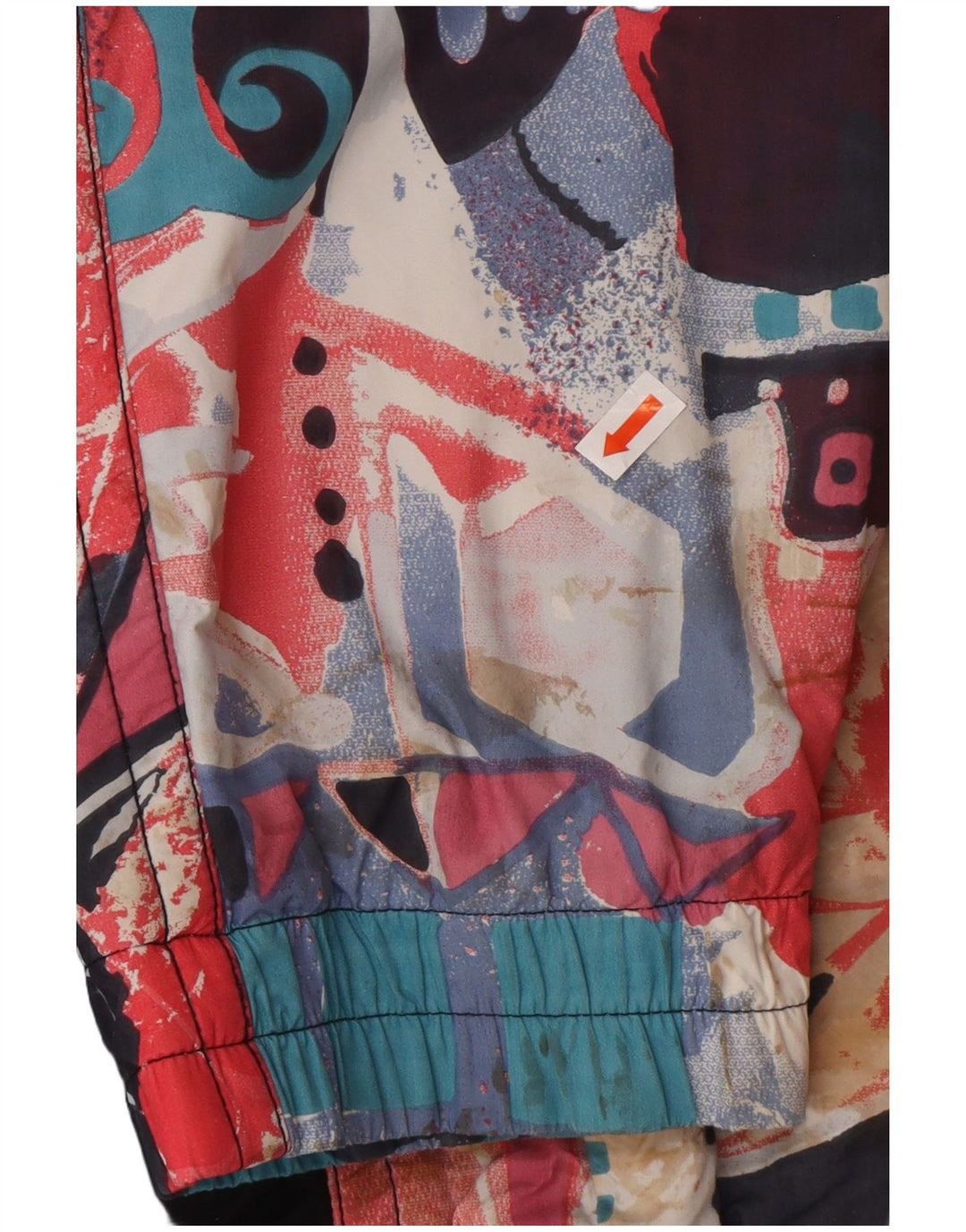 MAIER Herren-Overall-Pullover-Windbreaker-Jacke, Gr. 6, XS, Schwarz mit Blumenmuster