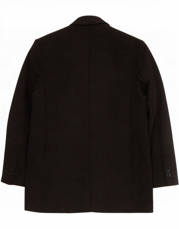 Marks & Spencer Womens Petite 2 Button Blazer Jacket UK 14 Medium Black