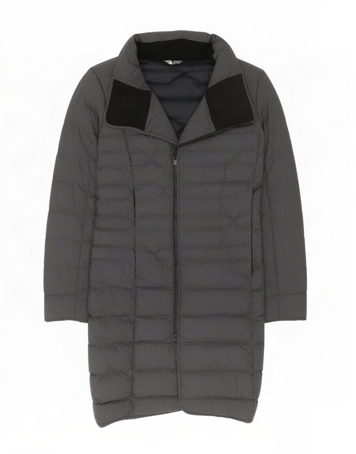 The North Face Damen Wattierter Mantel UK 10 Small Graues Nylon