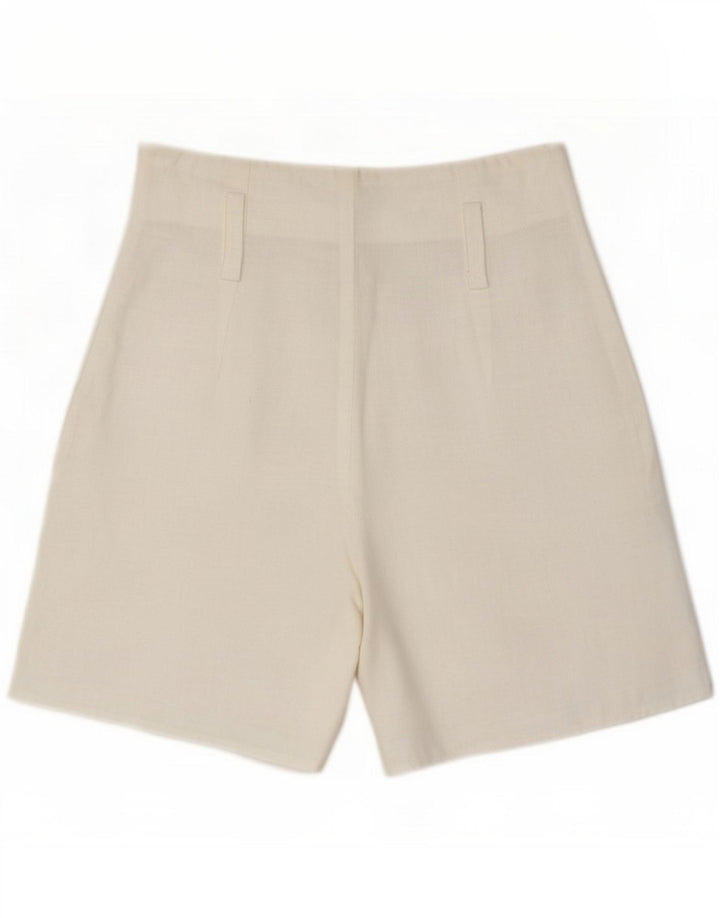Exklusive Damen-Freizeitshorts XS W24 Weiß Polyester
