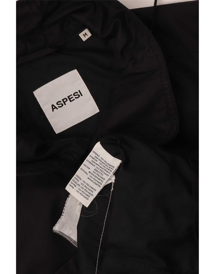 Aspesi Herren-Utility-Jacke UK 38 Mittelschwarzes Polyamid