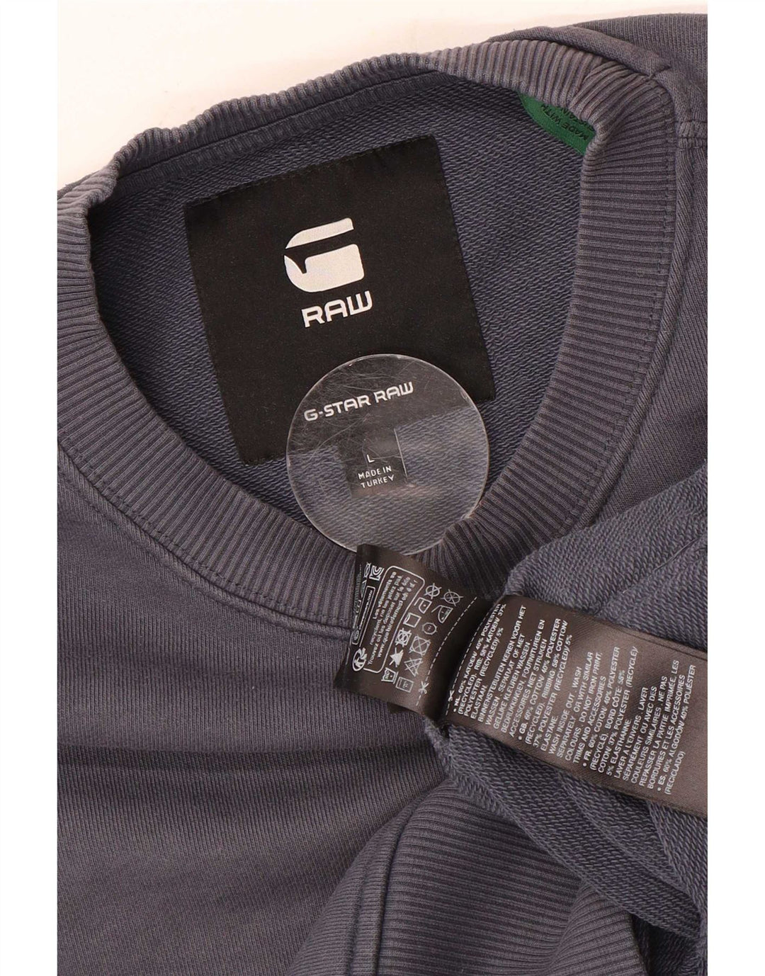 G-Star Herren-Militär-Sweatshirt, groß, marineblau, Baumwolle